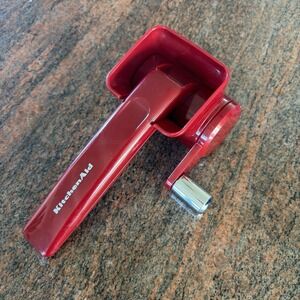 KitchenAid Rotary Grater Red New  Ideal for Cheeses Nuts & Chocolate